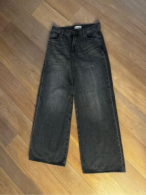 Madewell Black Wide-Relaxed Men's Jeans